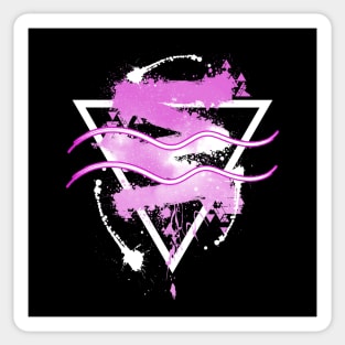 Aquarius - Pink Sky Sticker